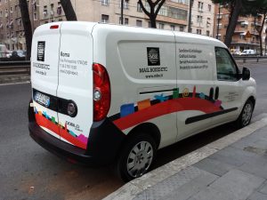 Allestimento veicoli pubblicitari Roma